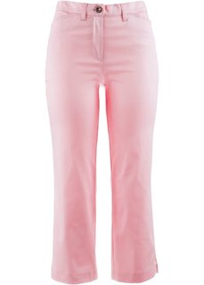 Брюки стретч длиной 7/8 (розовая пудра) Bonprix