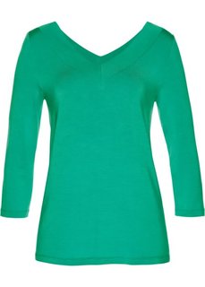 Футболка из модала (нефритовый) Bonprix