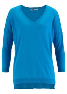 Пуловер (капри-синий) Bonprix