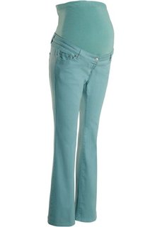 Мода для беременных:  брюки BOOTCUT, cредний рост (N) (минерально-синий) Bonprix