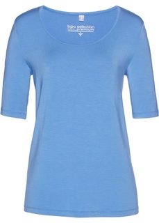 Футболка из модала (голубой) Bonprix