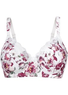 Бюстгальтер, чашка E (экрю с рисунком) Bonprix