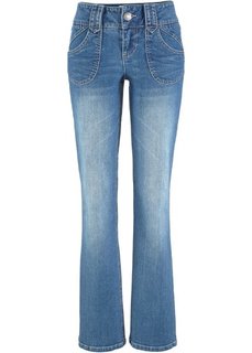 Джинсы-стретч BOOTCUT, cредний рост (N) (синий) Bonprix