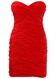 Платье (красный) Bonprix