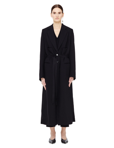 Шерстяное пальто с поясом Ann Demeulemeester