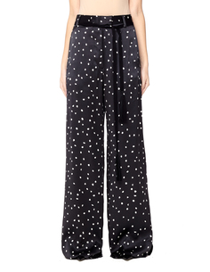 Широкие брюки из шелка Ann Demeulemeester