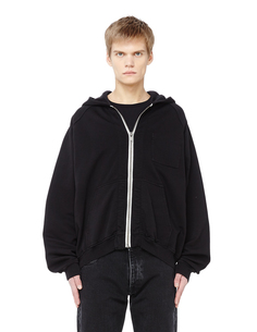Черная толстовка на молнии Haider Ackermann