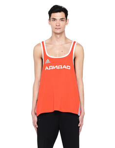 Хлопковая майка adidas ГОША РУБЧИНСКИЙ