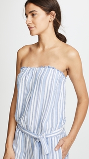 Bella Dahl Strapless Crop Jumpsuit