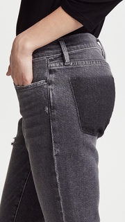 FRAME Le Garcon Jeans with Released Hem