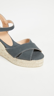 Castaner Blaudell Crisscross Wedges