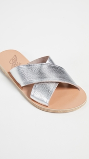Ancient Greek Sandals Thais Crisscross Slides