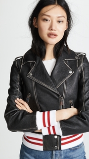 ANINE BING Quinlan Leather Jacket