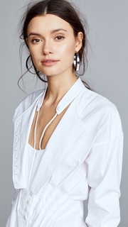 Alexander Wang Deconstructed Poplin Shirtdress