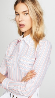 Milly Striped Western Shirt