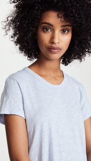 Wilt Tee Dress with Lace Ruffle Trim
