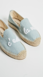 Soludos Cest La Vie Smoking Slippers