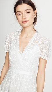 Needle &amp; Thread Layered Lace Gown