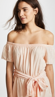 Bella Dahl Belted Off Shoulder Dress