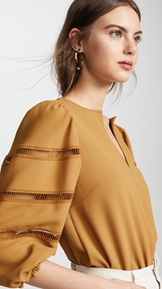 See by Chloe Pouf Sleeve Top