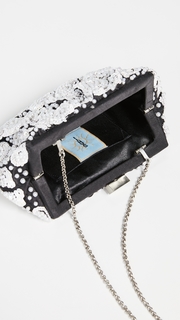 Santi Floral Beaded Clutch