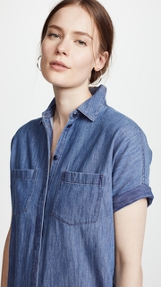 Madewell Chambray Courier Shirtdress