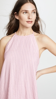 Rebecca Taylor Sleeveless Stripe Tank Dress