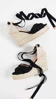 Castaner Bluma Crisscross Wedges