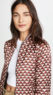 Scotch &amp; Soda/Maison Scotch Reversible Print Bomber Jacket