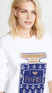 Michaela Buerger Perfume Bottle Sweater with Anchors