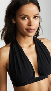 Norma Kamali Halter Bikini Top