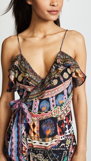 Camilla Dancing on My Own Long Wrap Dress