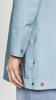 Hunter Boots Perforated A-Line Coat