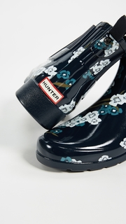 Hunter Boots Refined Blossom Print Chelsea Booties