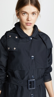 Hunter Boots Mid Length Trench Coat