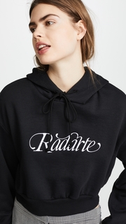 Rodarte Cropped Radarte Hoodie