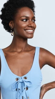 Mara Hoffman Light Blue Desa One Piece