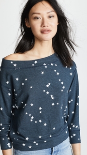 SUNDRY Off Shoulder Pullover