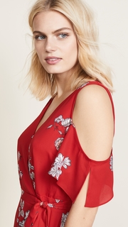 BB Dakota Floral Wrap Dress