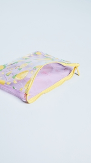 SunnyLife Transparent Lemon Beach Clutch