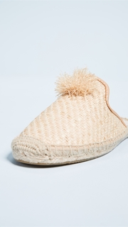 Soludos Raffia Mules