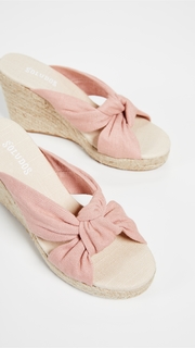 Soludos Knotted Wedge Espadrilles