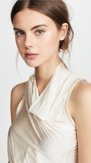 Rick Owens Lilies Sleeveless Wrap Gown