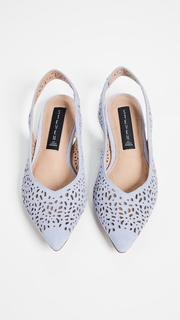 Steven Lourdes Point Toe Slingback Flats