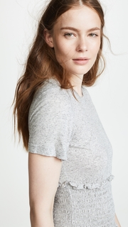 Rebecca Taylor Smocked Jersey Dress
