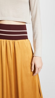 Scotch &amp; Soda/Maison Scotch Maxi Skirt with Elastic Waist