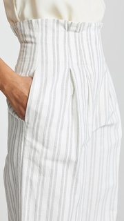 Rebecca Taylor Striped Suit Pants