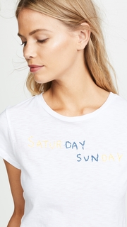 SUNDRY Saturday &amp; Sunday Boy Tee