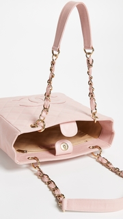 What Goes Around Comes Around Chanel Caviar Mini Shopper Tote