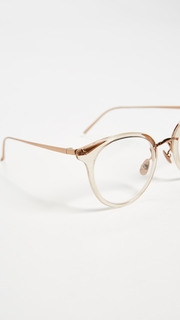 Linda Farrow Luxe Round Glasses